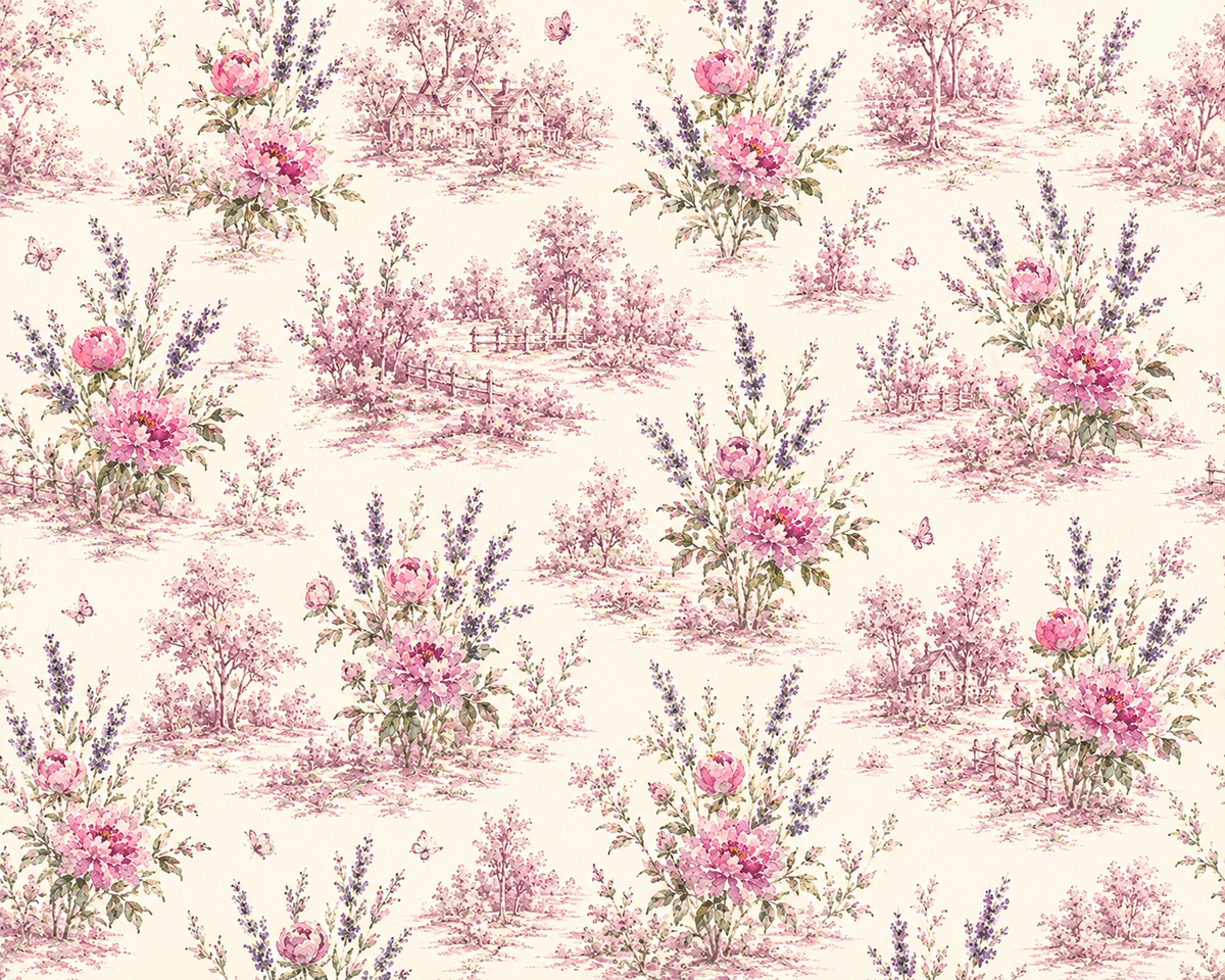 Provincial Pink Toile