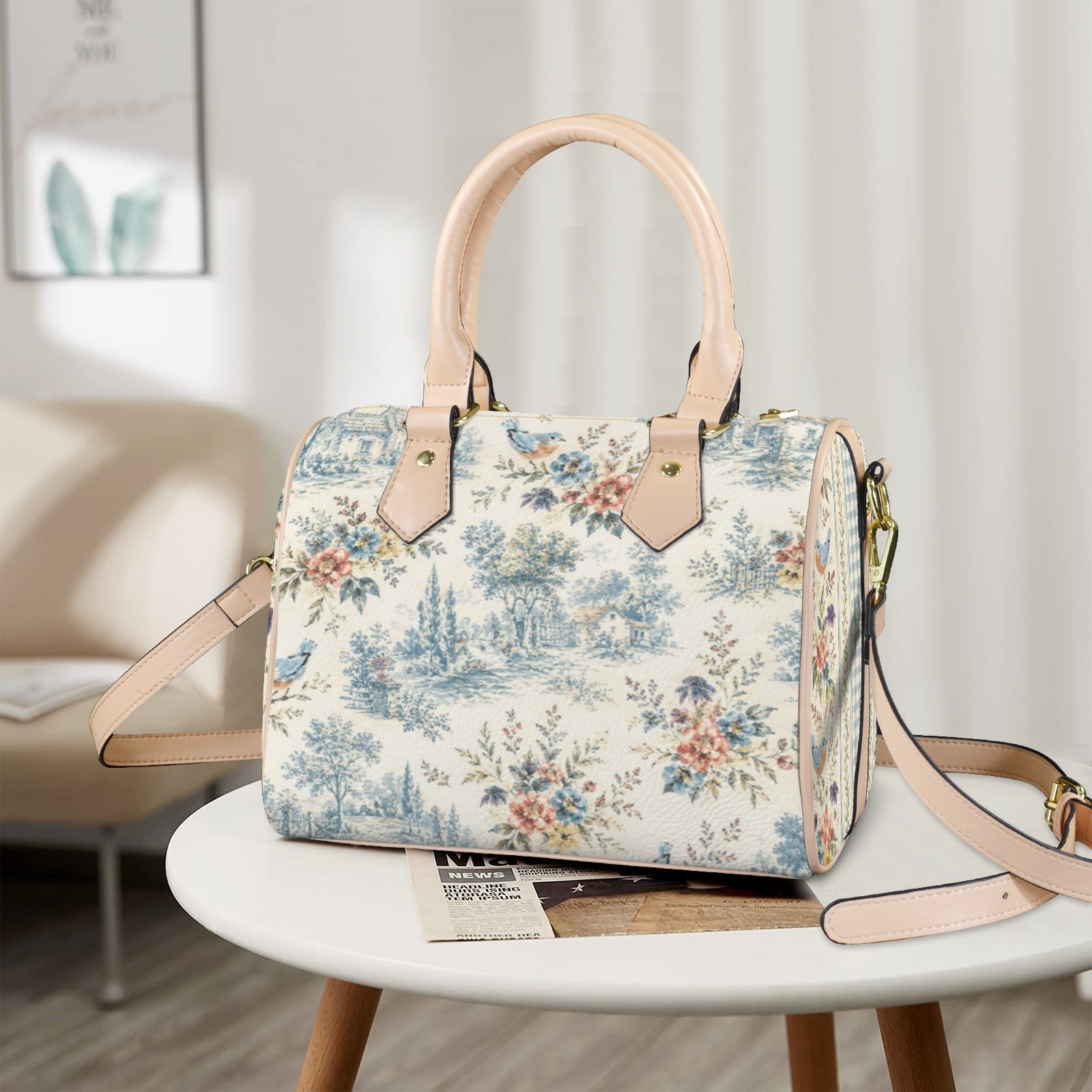Beloved Bird Satchel Custom Handbag