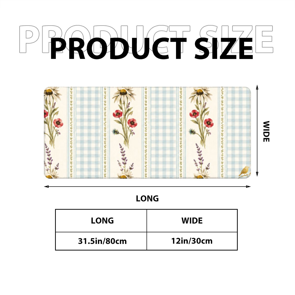 Provincial Robins Egg Desk Mat