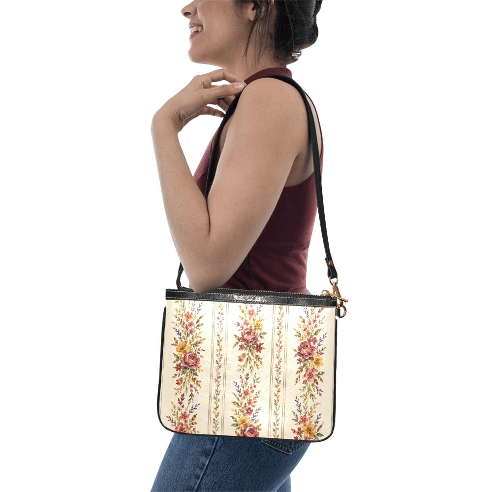 Rustic Floral Crossbody