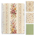 Rustic Provincial Notebooks w/ Emblem Loose-Leaf Notebooks ( Cover Print, 4-Pack ) | Ships from USA