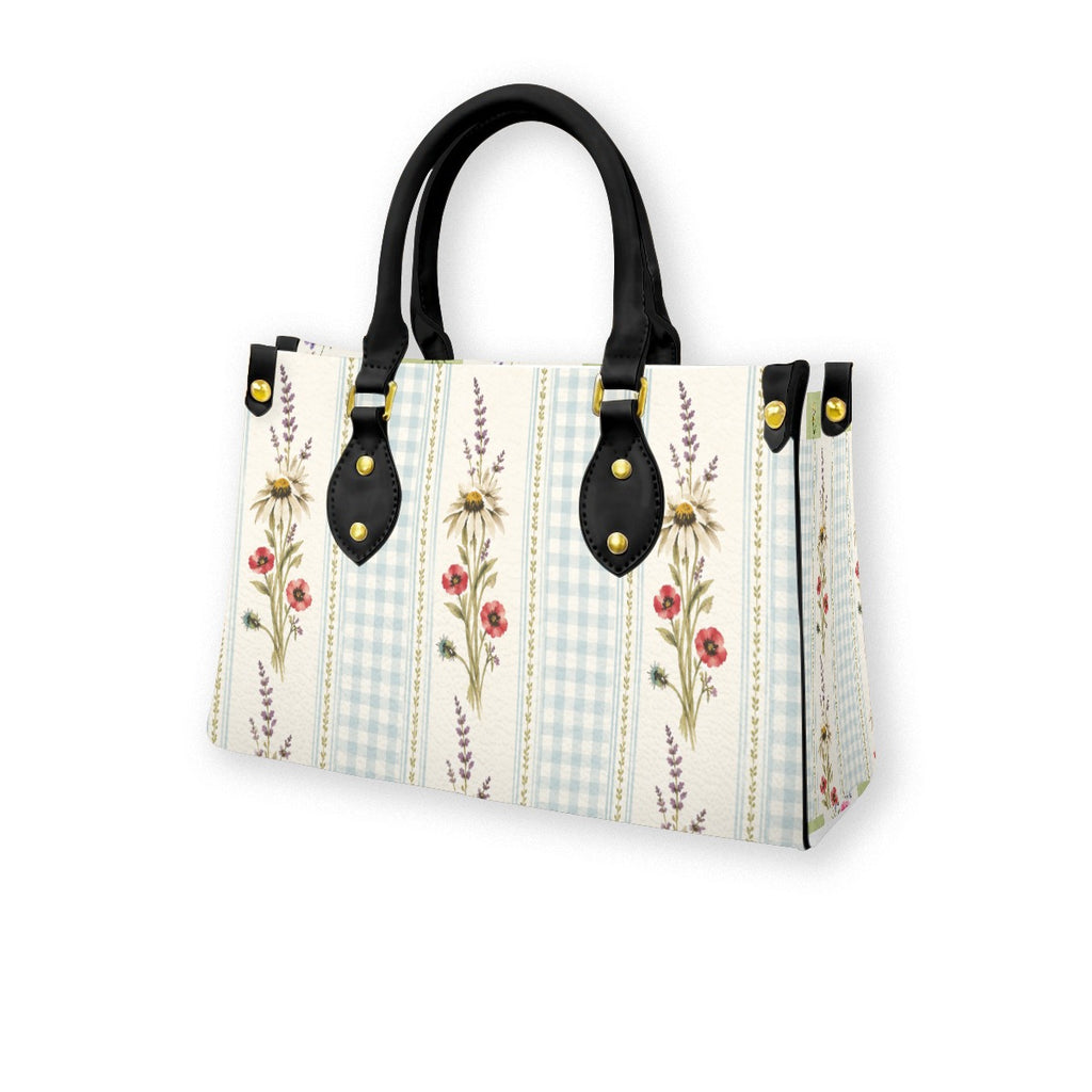 Market Bag Provincial Stripe Robins Egg