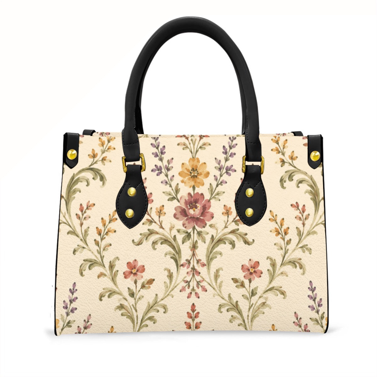 Market Tote Rustic Damask