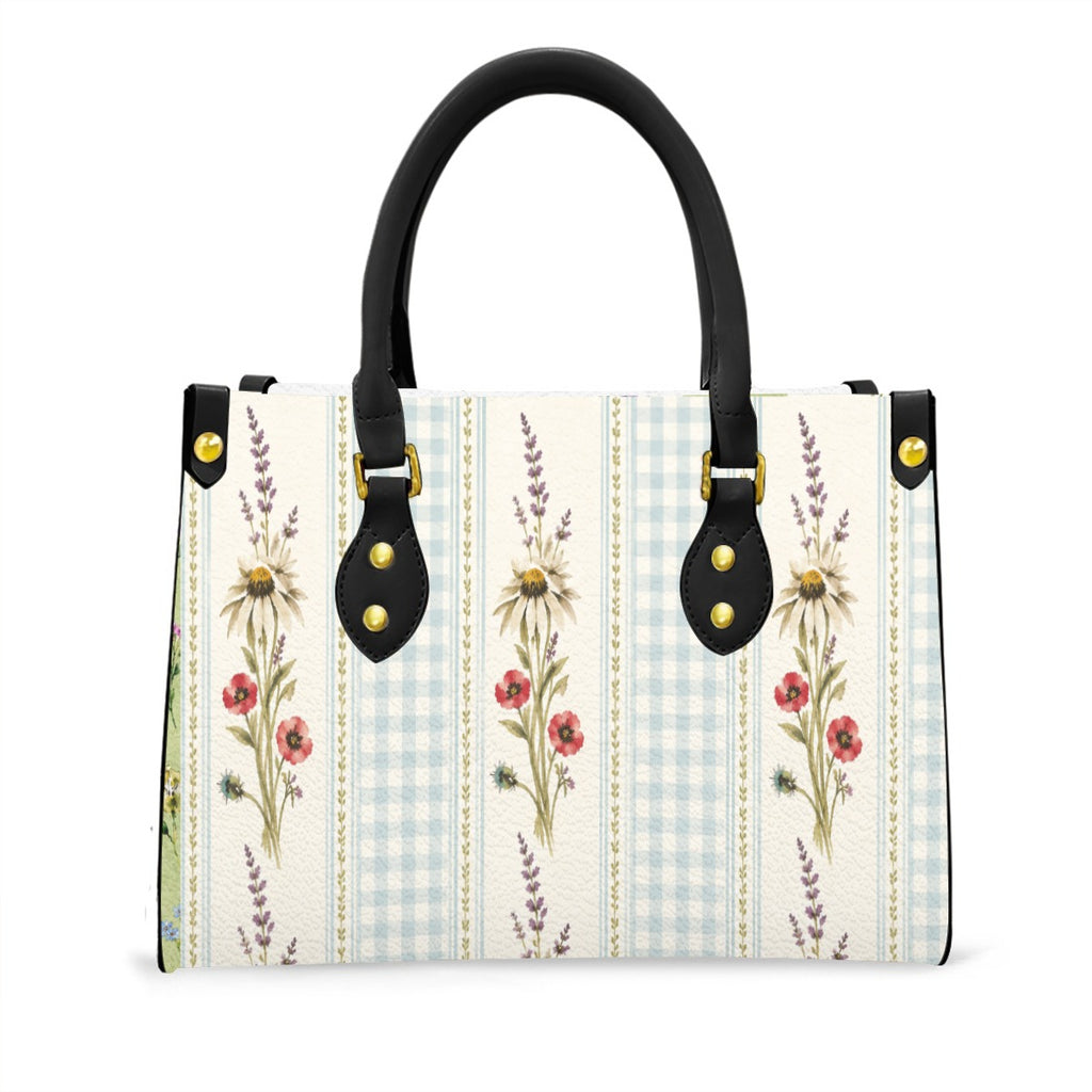Market Bag Provincial Stripe Robins Egg