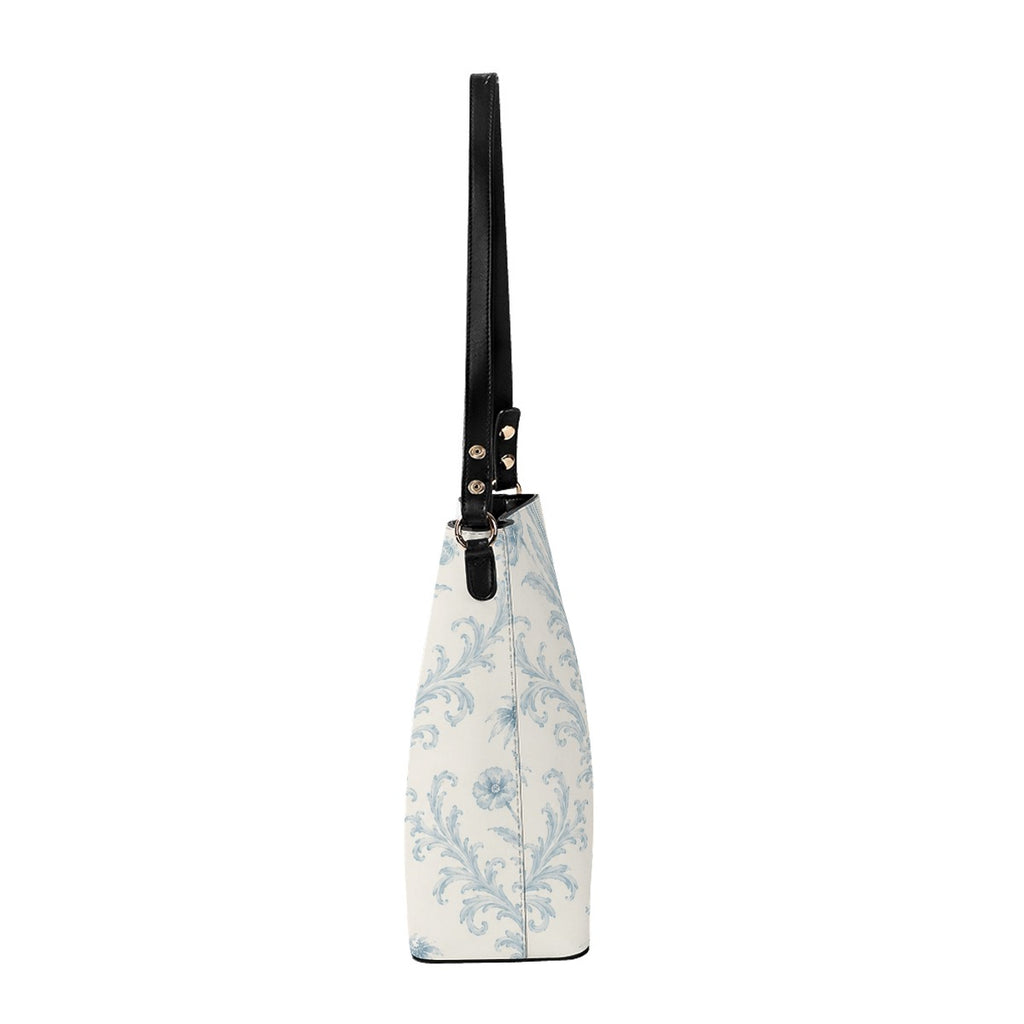 Crossbody Robins Egg Damask