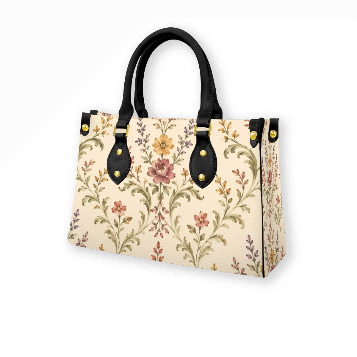Market Tote Rustic Damask