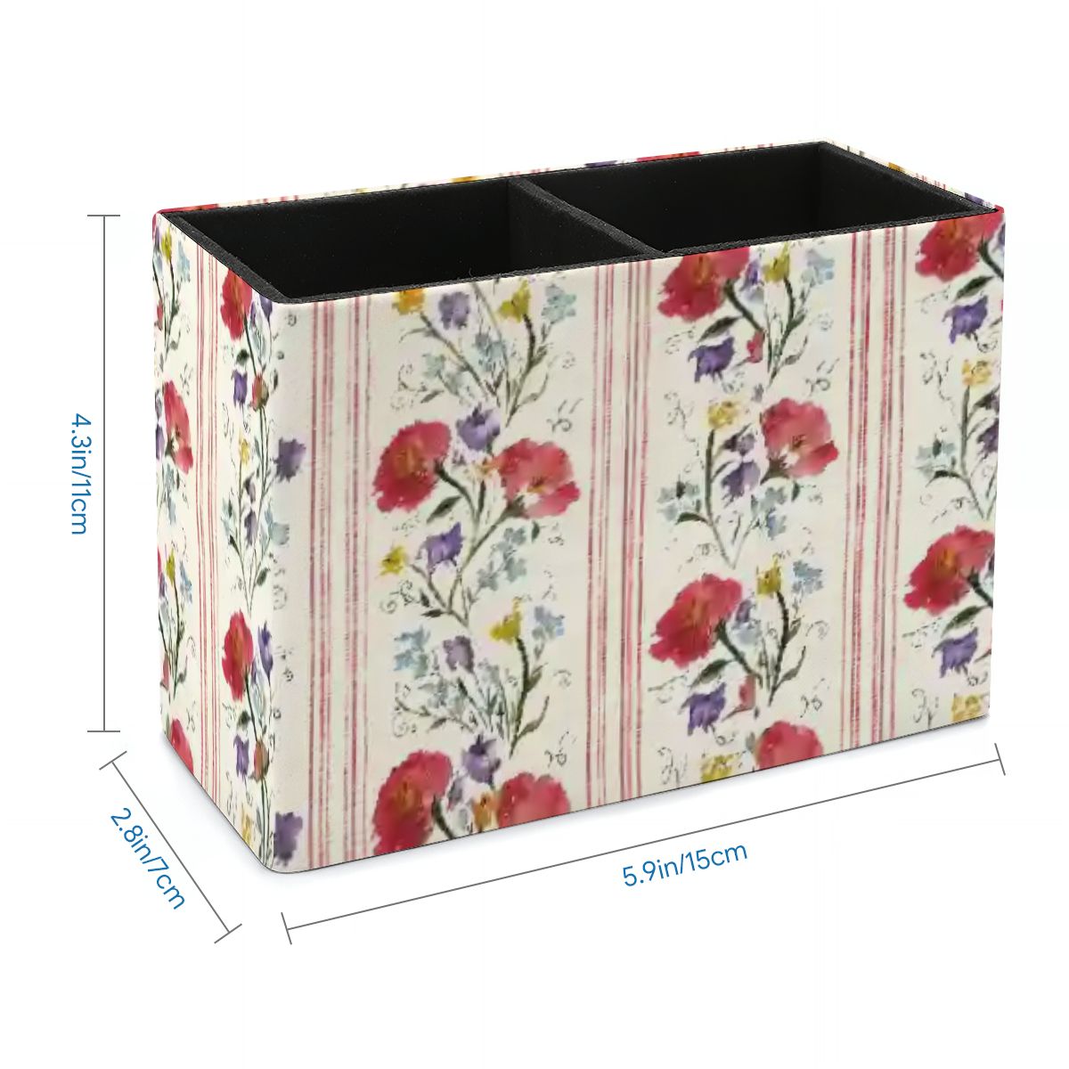 Royal Provincial Stripe Desk Organizer