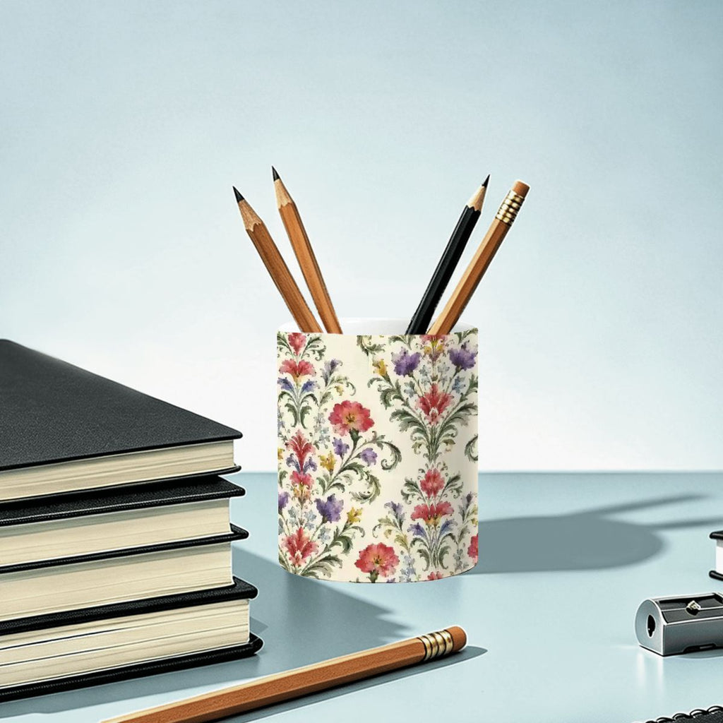Ceramic Pen Holder Royal Damask
