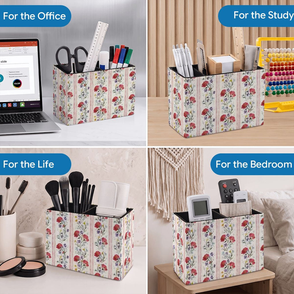 Royal Provincial Stripe Desk Organizer