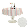 Provincial Celebration Round Custom Round Tablecloth 60" x 60" | Ships from USA
