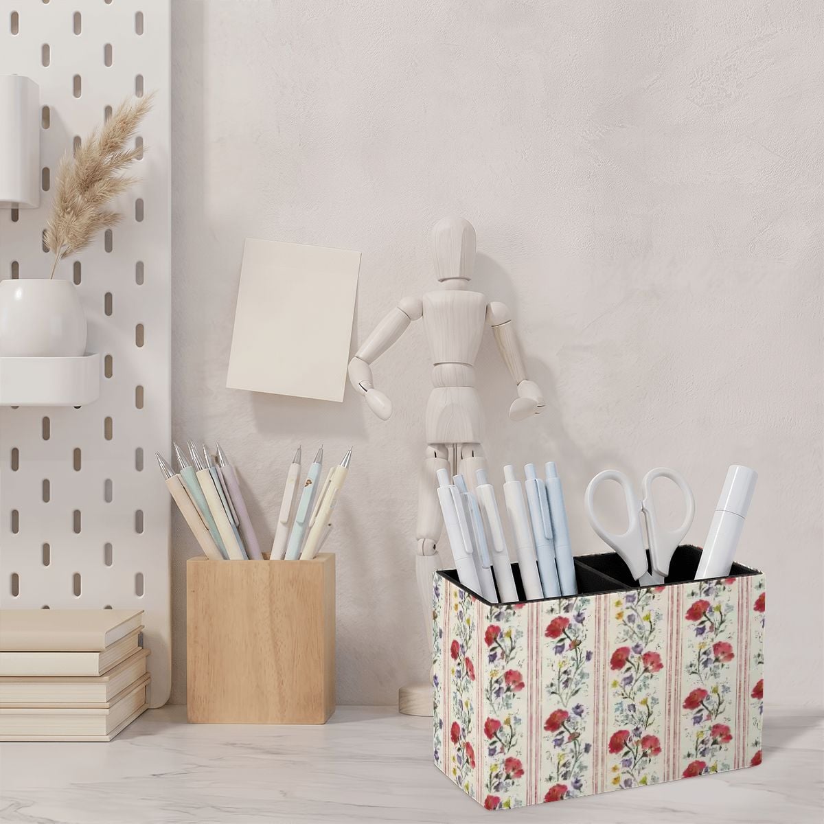 Royal Provincial Stripe Desk Organizer