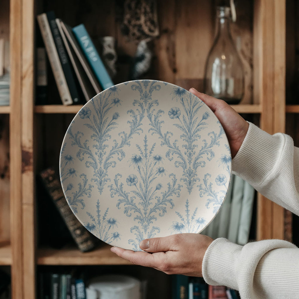 Provincial Robins Egg Dinner Plate