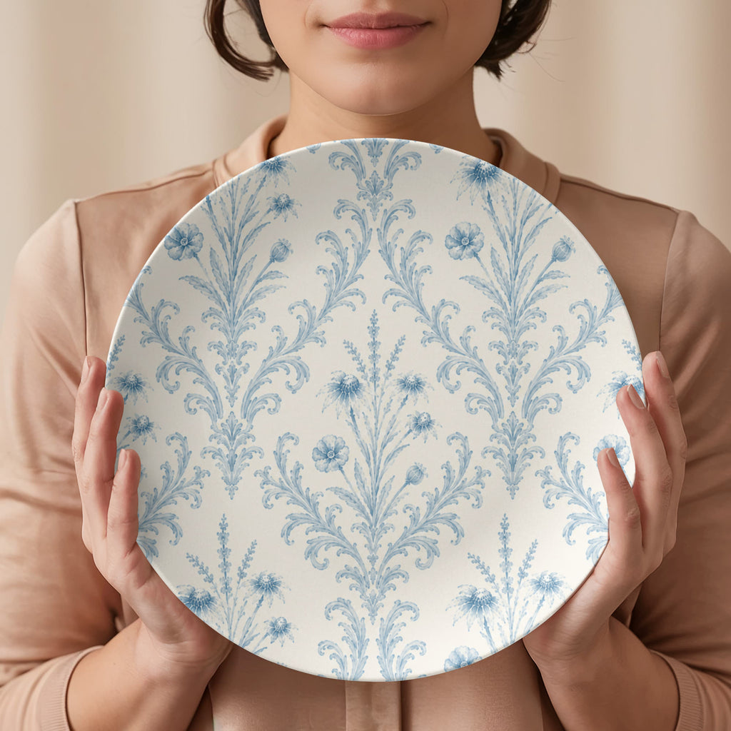 Provincial Robins Egg Dinner Plate