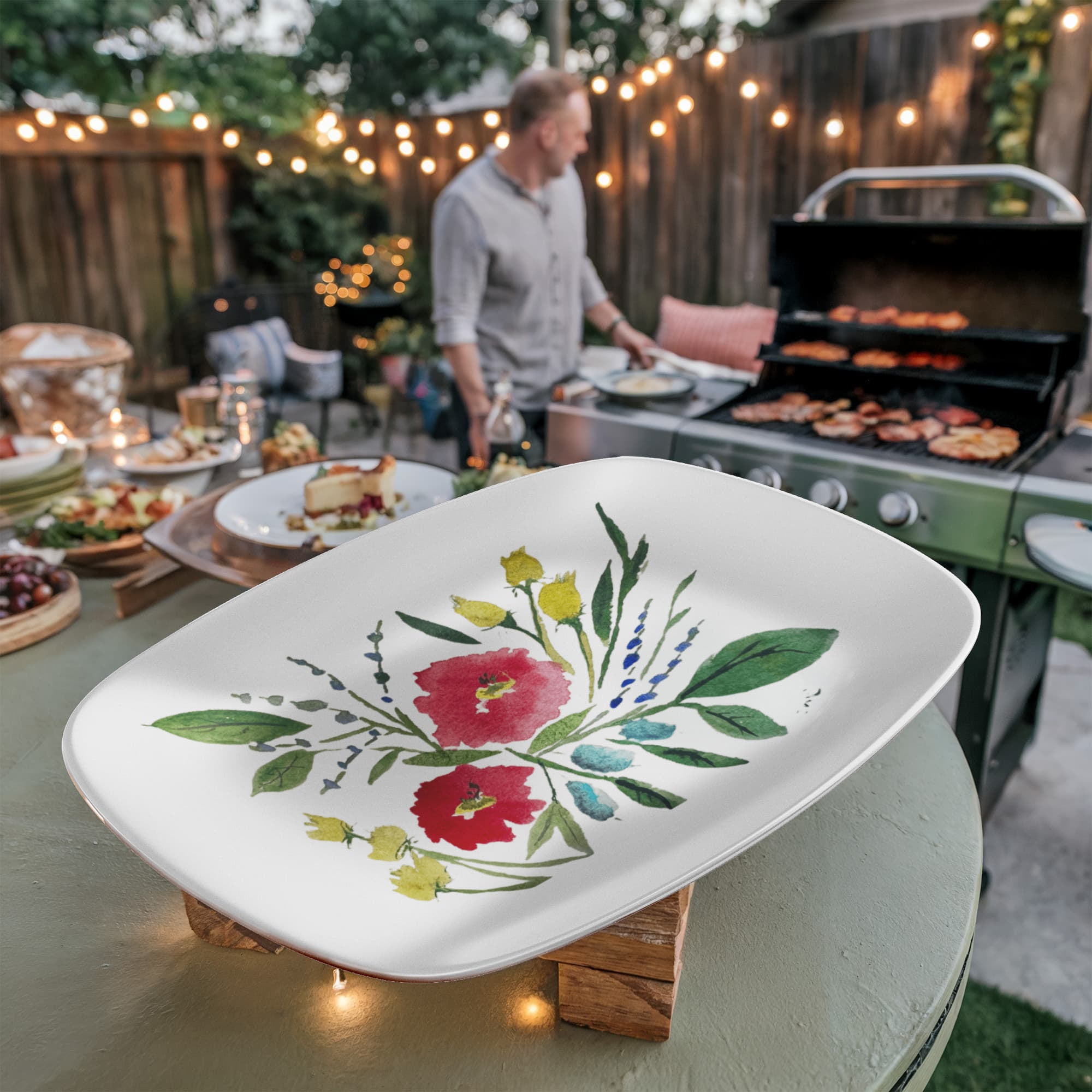 Provincial Cottage Serving Platter