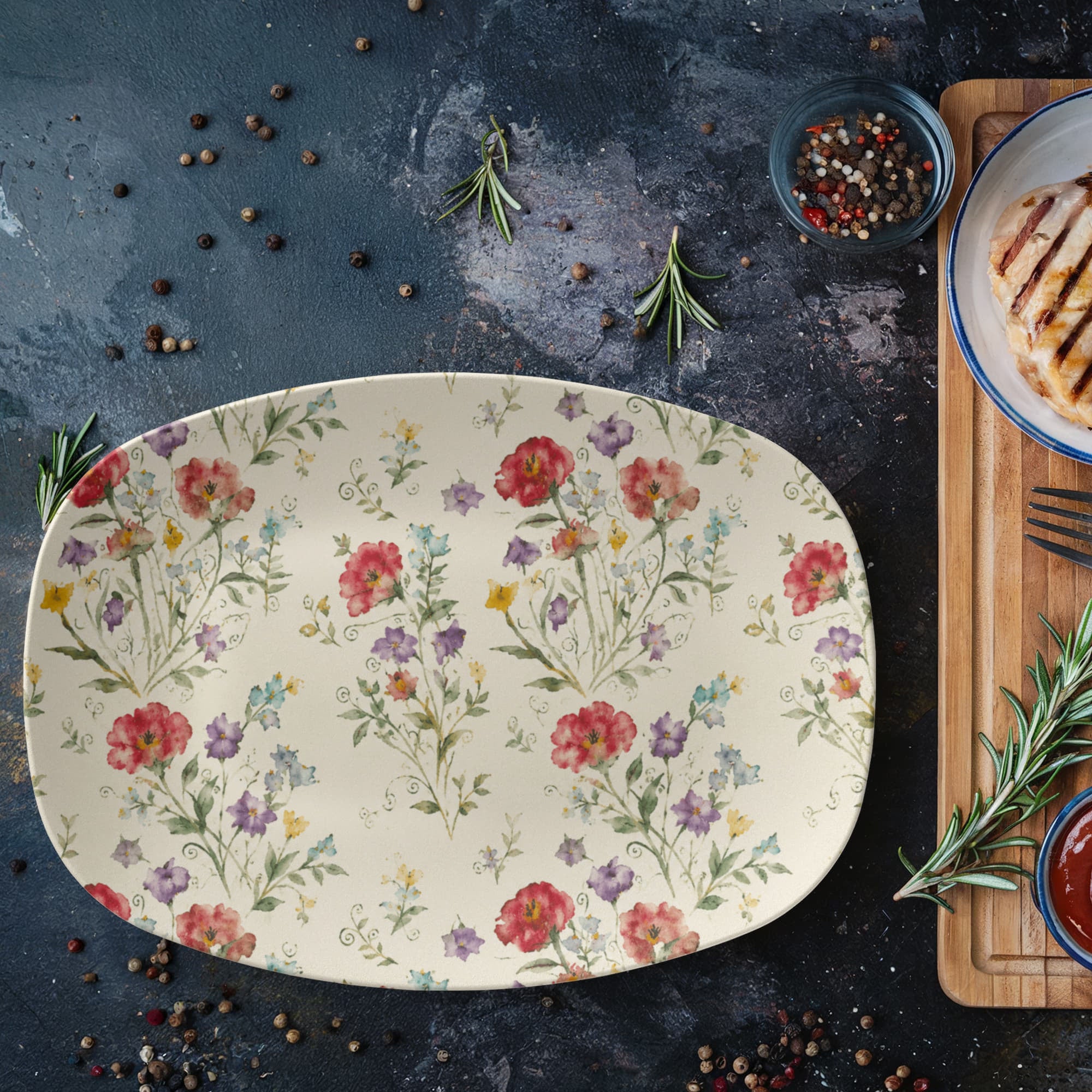 Provincial Royal Serving Platter