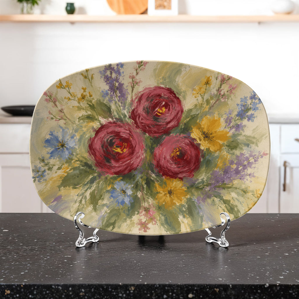 Provincial Flora Serving Platter