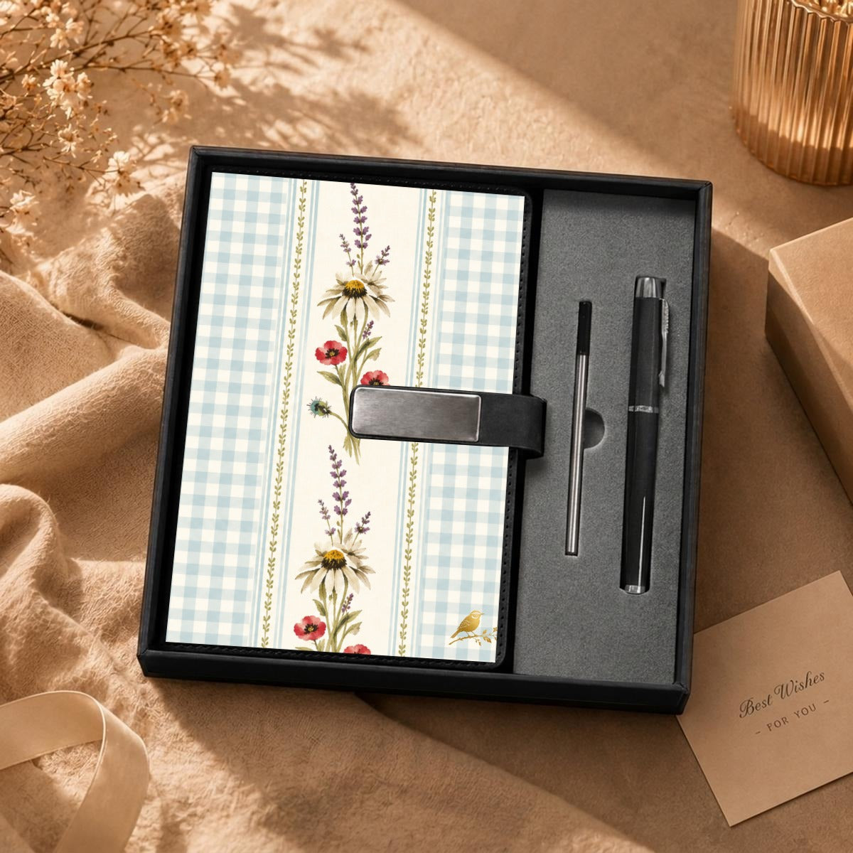 Provincial Robins Egg Journal Gift Set