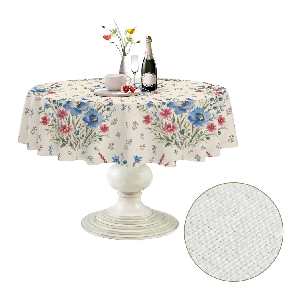 Hero Celebration Round Custom Round Tablecloth 60" x 60" | Ships from USA