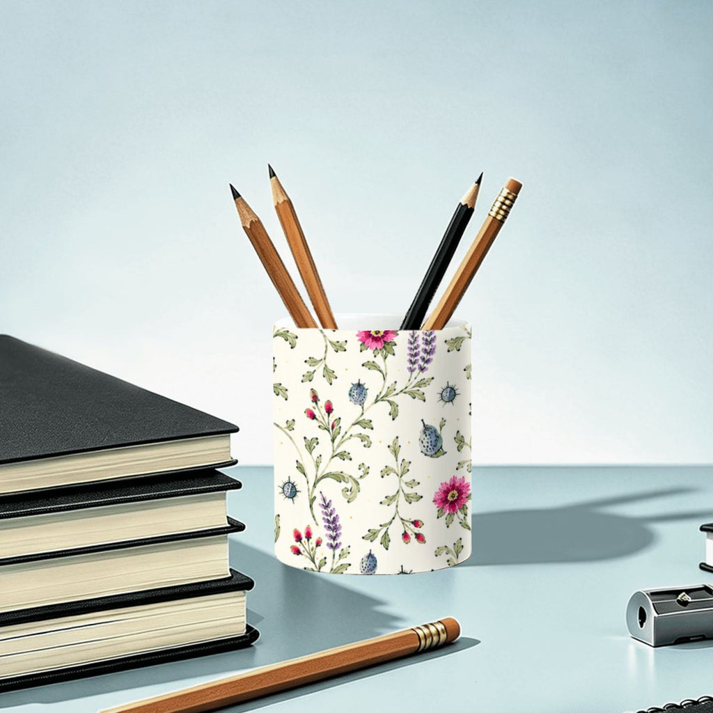Ceramic Pen Holder Cottage Ditsy