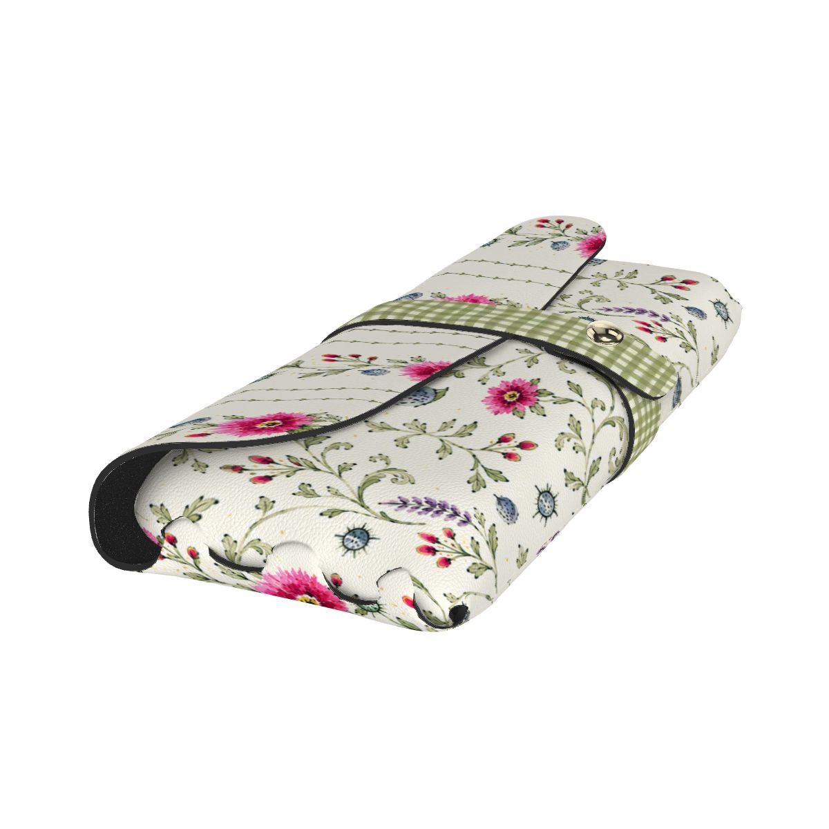 Summer Stipe Eyeglass Case