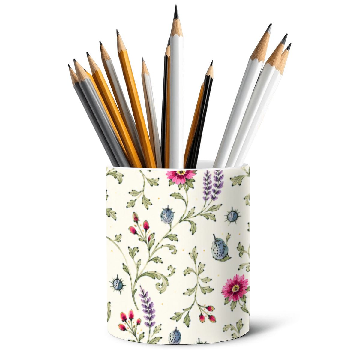 Ceramic Pen Holder Cottage Ditsy