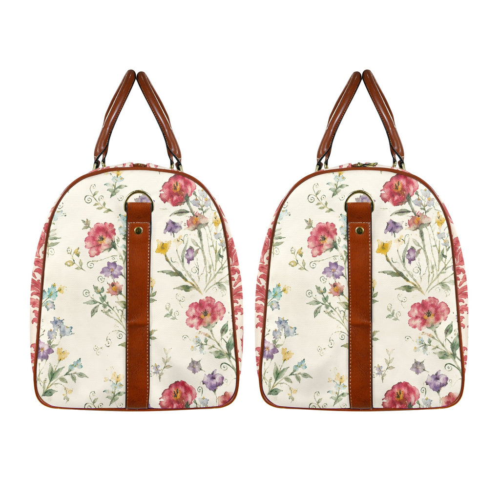 Red Damask Large Travel