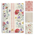 Royal Provincial Notebooks w/ emblem Loose-Leaf Notebooks ( Cover Print, 4-Pack ) | Ships from USA