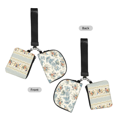 Beloved Bird Dual Pouch Wristlet