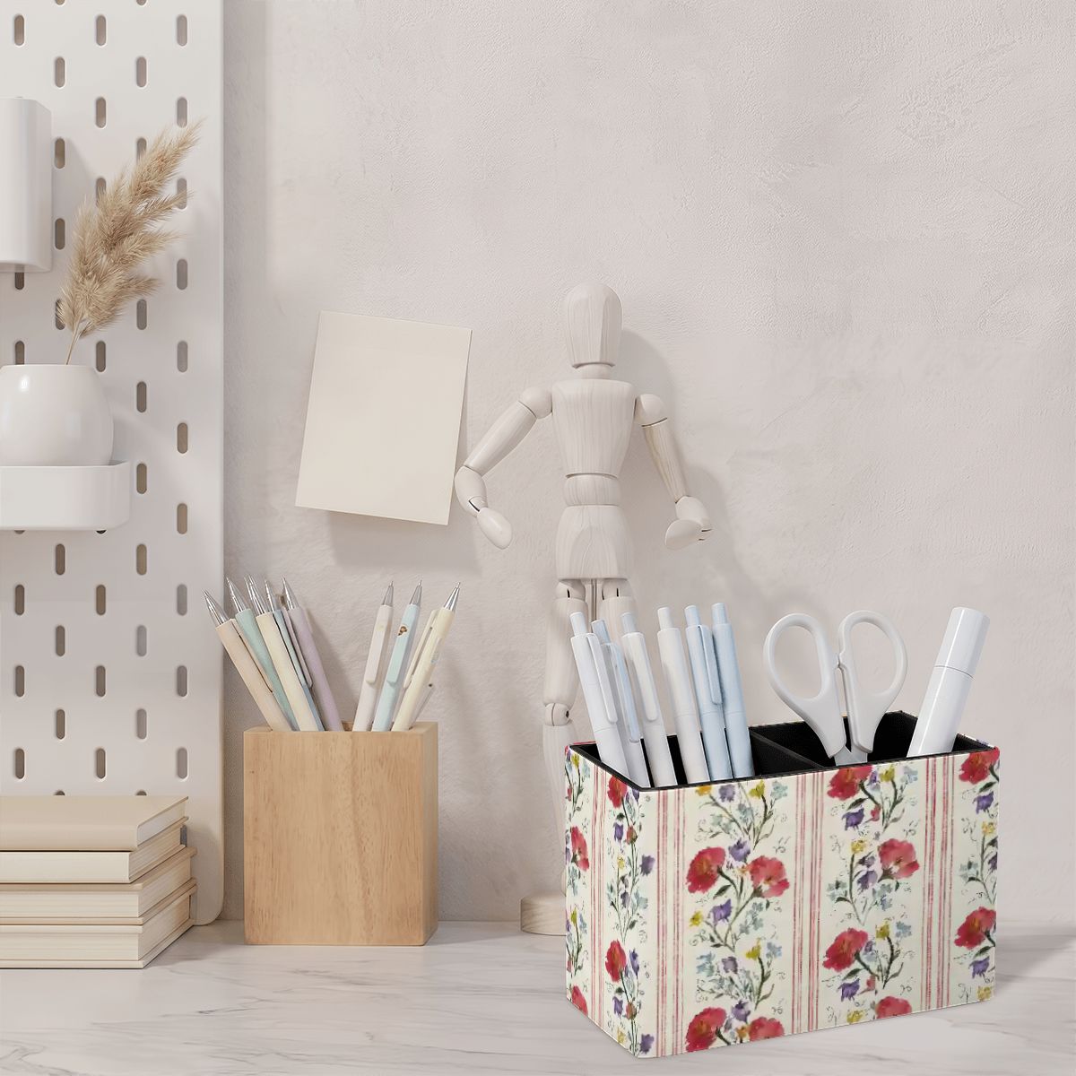Royal Provincial Stripe Desk Organizer