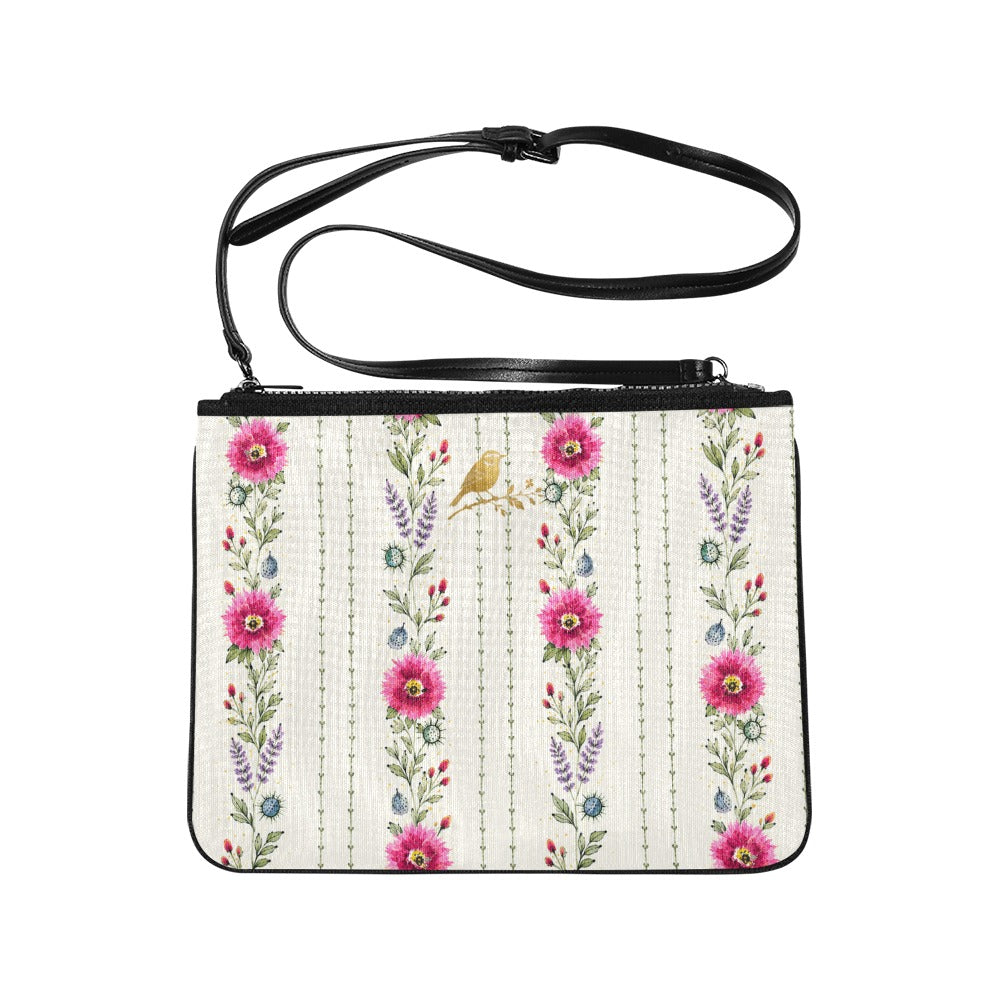 Provincial Stripe Summer Clutch