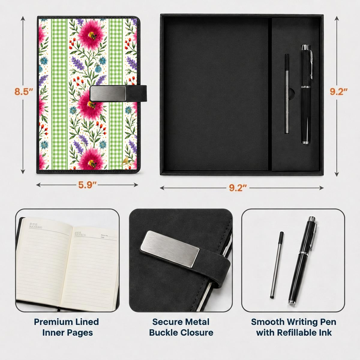 Provincial Summer Journal Gift Set